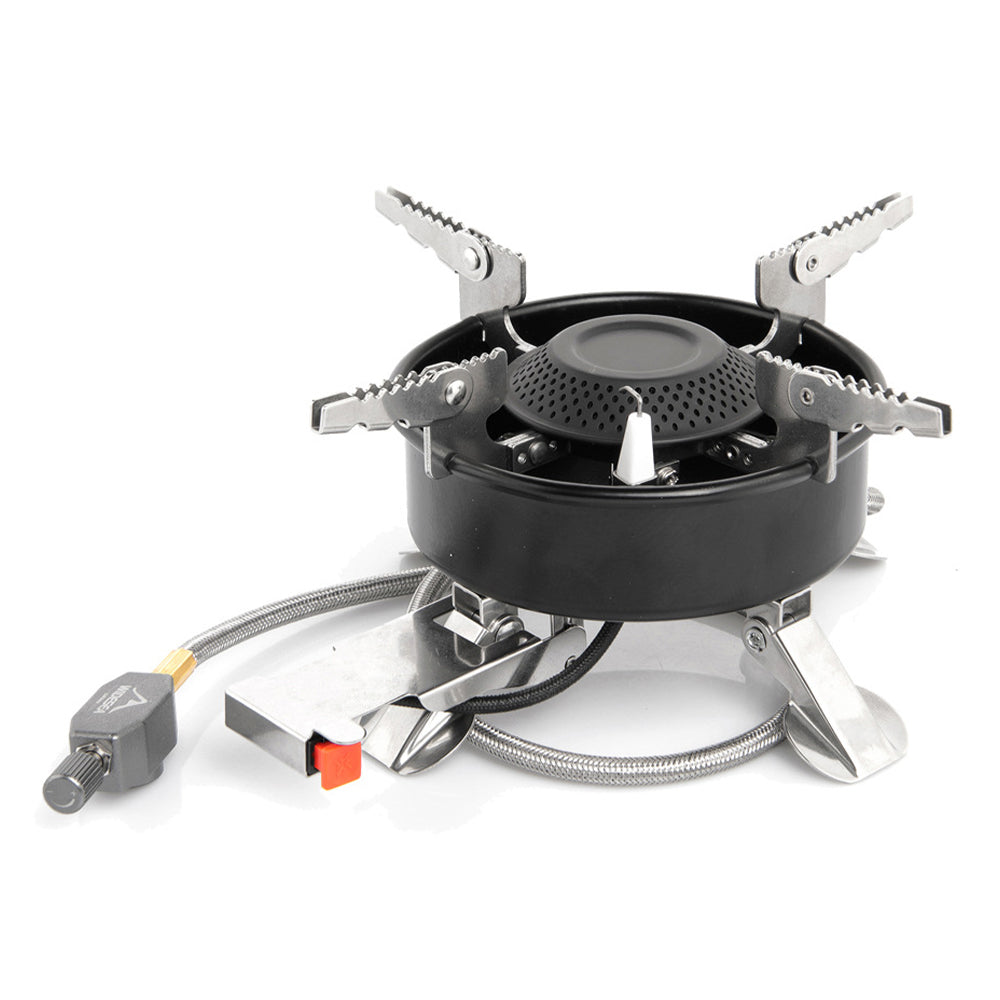 WIDESEA WSS-508 Stainless Steel 3200W Single Head Foldable Gas Stove for Outdoor Camping WIDESEA WSS-508 Stainless Steel 3200W Single Head Foldable Gas Stove for Outdoor Camping